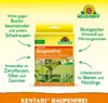 Marketing image for Neudorff Xentari Raupenfrei, showing the product packaging and highlighting its benefits. Produktbild-Vorschau