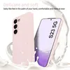A pink phone case and a phone with a pink case are shown with liquid splashing around them. Produktbild-Vorschau