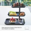 Yamazaki Etagere / Servierturm Tower - Schwarz - 3-stöckig Produktbild-Vorschau 9