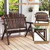 Banc de jardin 2 places COSTWAY en bois, banc en bois Voir les images du produit 6