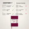 Agenda hebdomadaire et carnet de notes Medium A5 Port Red Voir les images du produit 5