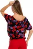 Moraj | Bluse Off-shoulder - Größe M - Blumenmuster - Produktbild-Vorschau 3