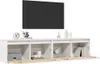 vidaXL Nástěnné skříňky 2 ks. Bílé 80x30x35 cm z Náhled obrázku produktu 5