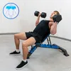 A man is performing an exercise on an adjustable weight bench. Náhľad obrázku produktu