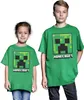 Minecraft T-Shirt Uni Kids - Creeper Face grün 152 Produktbild-Vorschau 5