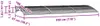 vidaXL Auvent de porte Noir 300x100 cm Polycarbonate Voir les images du produit 7