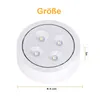 4 pezzi RGB LED sotto la luce dell'armadietto senza fili Anteprima dell’immagine prodotto 9