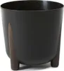 HowHomely Vaso da fiori altezza 25 cm - Vaso da fiori nero Anteprima dell’immagine prodotto 1