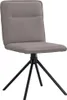 vidaXL Esszimmerstühle 2 Stk. Taupe Stoff Produktbild-Vorschau 2