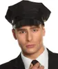 Fahrermütze schwarz – Klassische Chauffeur Mütze für Kostüm Produktbild-Vorschau 1