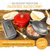 KRUSTENZAUBER Gärkorb zum Brotbacken rund 25cm - Rundes Produktbild-Vorschau 7