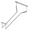 Gläserhalter für 1 Glasreihe 120 x 355 x 70 mm Chrom Produktbild-Vorschau 1