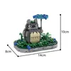 BlockBuddie™ Totoro inspiriertes Klemmbaustein Modell 265 Produktbild-Vorschau 5