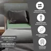 Teddyplüsch Bettwäscheset 200x220 cm Schwarz Anthrazit Produktbild-Vorschau 3