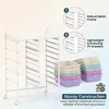 Carrello portaoggetti KOMFOTTEU con 15 cassetti, mobiletto Anteprima dell’immagine prodotto 5