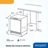Exquisit Unterbau-Kühlschrank UKS130-4-FE-010E | Produktbild-Vorschau 7