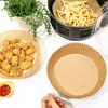 Webake Backpapier für Heißluftfritteuse XXL 24cm 9.5in Produktbild-Vorschau 3