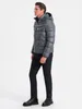 Ombre Clothing Winterjacke für Männer Binmary graphit XXL Produktbild-Vorschau 5