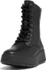 FITFLOP FitFlop F-Mode Leder-Schnürstiefeletten mit flachem Produktbild-Vorschau 21