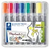 STAEDTLER 356 SWP8 Lumocolor Flipchart-Marker 356/356B, 8er Voir les images du produit 1