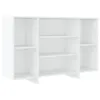 Credenza bianca 120x30x75 cm in materiale ligneo Anteprima dell’immagine prodotto 15