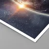 Poster - Poster ohne Rahmen - Kosmos Erde Sonne - 40x30 cm Produktbild-Vorschau 2