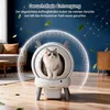 Bac à litière autonettoyant XXL 65 L, automatique via Voir les images du produit 5