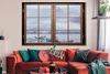 MuchoWow® Poster Durchblick - Nebel - Schnee 180x120 cm - Produktbild-Vorschau 2