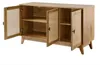 CALICOSY - Buffet 3 portes cannage en rotin naturel L120 cm Voir les images du produit 7