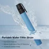 3 Stueck Outdoor-Mini-Wasserfilter-Strohhalm, tragbares Produktbild-Vorschau 9
