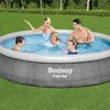 Bestway 4.0 m Fast Set Pool im Rattan-Stil - einfaches Produktbild-Vorschau 2