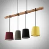 Lindby Hängeleuchte Moskau , bunt, Textil, Holz, E27, 116 Produktbild-Vorschau 5
