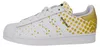 Adidas Superstar Damen Sneaker Gold-Akzente Gr. 40 Produktbild-Vorschau 1