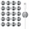 20x Kabelhalter selbstklebend | Auto Kabelhalter GRAU | Produktbild-Vorschau 1