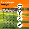 JUNIERS Bodenanker Trampolin Set – 4X Erdanker zum Produktbild-Vorschau 3