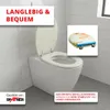 Grafner WC Sitz aus MDF stabile Qualität Black Drops Produktbild-Vorschau 6