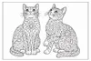 Mandala Malbuch Katzen für Kinder ab 8 Jahren, Teenager und Produktbild-Vorschau 6