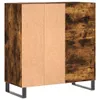vidaXL Szafka panelowa dąb wędzony 84,5x38x89 cm materiał Podgląd zdjęcia produktu 6