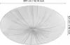 EGLO LED Deckenleuchte Nieves, Ø 41 cm, Kristalleffekt Produktbild-Vorschau 3