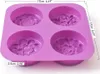 Silikon-Seifenform Blumenform 12 Stück, Produktbild-Vorschau 2