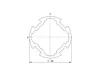 Länge 880mm - Profilrohr Aluminium Rohr D30 I-Typ Alu Rohre Produktbild-Vorschau 2