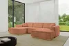 ALTDECOR Ecksofa in U-Form IREA-U1-v2 301x165x80 cm Apricot Produktbild-Vorschau 3