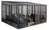 Sojag Charleston Mural 10x13 anthracite 309 x 404 x 244 cm Voir les images du produit 1