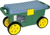 HMF 2-in-1 Gartenwagen mit Sitz und Stauraum, Gartenhocker Produktbild-Vorschau 1