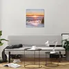 Bilder auf glas - Einteilig - Sonne Strand Vögel - 50x50cm Produktbild-Vorschau 6