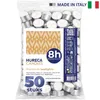 HORECA CANDLES Theelichtjes 50 Stuks Wit - 8 Uur Brandduur, Productafbeelding-voorbeeld 1