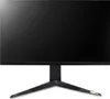 A black LG gaming monitor on a white background. Produktbild-Vorschau