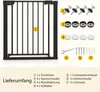 Brama zabezpieczająca schody bez wiercenia, 75–82 cm, Podgląd zdjęcia produktu 5