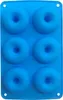 Silikon-Donut-Form – Donut-Form – Donut-Backform – Blau – Produktbild-Vorschau 2