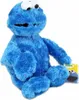 A plush toy of the character Cookie Monster from Sesame Street is sitting down. Produktbild-Vorschau
